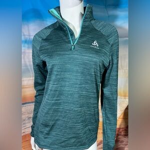 NWT Odlo 1/4 Zip Athlesuire top
